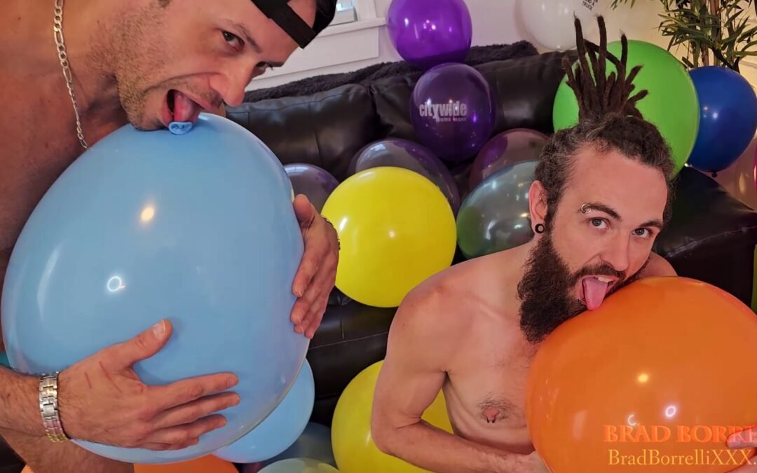 Playing With and Licking Balloons